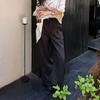 American Retro Vertical Striped Vertical Belt Straight Casual Trousers Men's and Women's Trend High Street Couple Versatile Trousers Summer