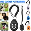 Hundetraining Clicker Haustier Katze Kunststoff Neu Hunde Clicker Trainer Hilfswerkzeuge Verstellbare Handgelenkschlaufe Ton Schlüsselanhänger Hundezubehör