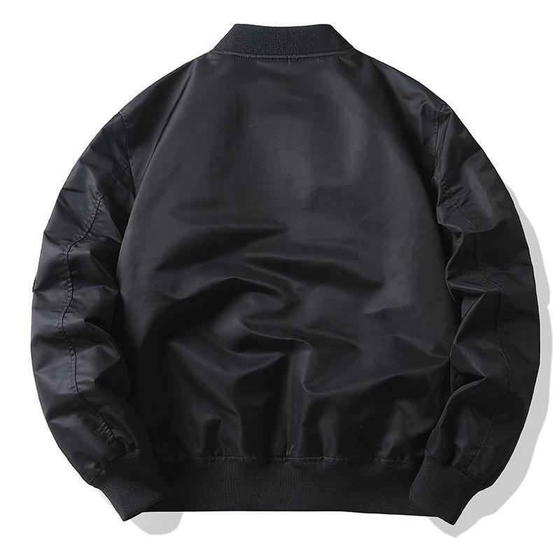 MLB & NY Collaboration American Men's Bomber Jacket - Trendy, High-Quality Cotton, Thick Padded Workwear Coat.