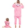 Pyjama pour enfants costume kigurumi onesie jiggly puff pokemon rose 105-115