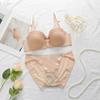Girls' Underwear Set Embroidered Butterfly with Steel Rim Underwear, Anti Slip Fashion Women's Sexy Bra