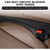 2 Pack Car Seat Gap Filler Car Seat Gap Interior Universal Fit PU Leather Car Seat Gap Plug For Filling Gaps Between Seats And Consoles Stop Things
