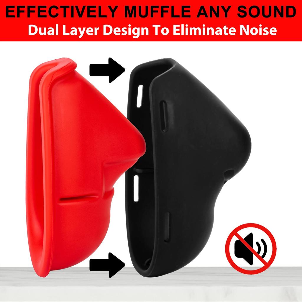 Silenciador Vocal Tilcare - Máscara Reductora de Ruido para Cantantes - Máscara de Grito para Alivio del Estrés y Calentamiento Vocal con Correas Ajustables Extraíbles