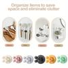 Self Adhesive Wall Hook Strong Without Drilling Coat Bag Bathroom Door Kitchen Towel Hanger Hooks Home Storage Accessories