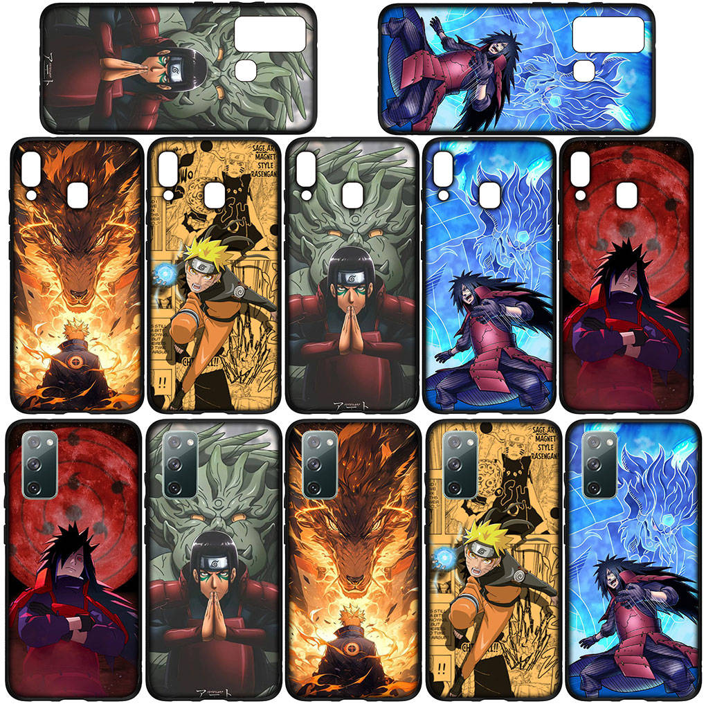 Phone Case for Samsung Galaxy S25 S24 S23 iPhone 16 15 Xiaomi Redmi Note 14 13 12 16E 11 Pro Max XR OPPO Moto Huawei Madara Uchiha Poster Naruto Cover