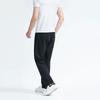 Li Ning Badminton Series Solid Color Logo Sports Straight Leg Casual Pants Men Bottoms Black AKLT807-1