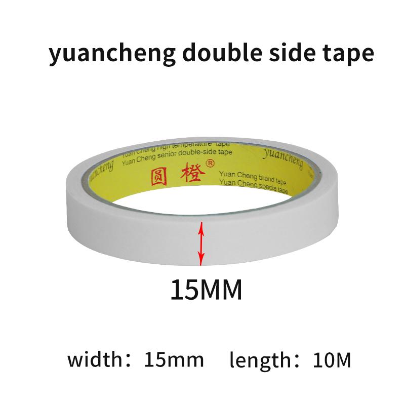 10M White Double Sided Tape Ultra-thin High-adhesive Super Strong Hand Tearable Tape 5-40mm Wide for Crafting And PackagingPinstriping Tape 3