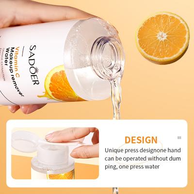 Vitamin C Cleansing Oil Gentle Facial Makeup Remover Vitamin E Moisturizing Face Refresher Cleaning Oil Cleaning Nose Pores