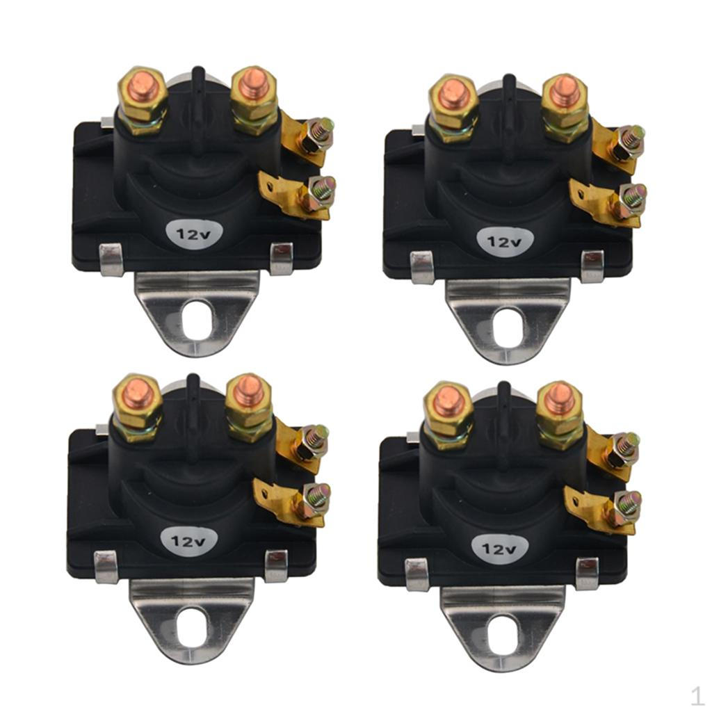

4x Relay Solenoid Switch 2V 4 Terminal 89-94318