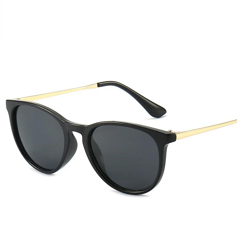 New Polarized Kids Sunglasses Vintage Children Sun Glasses Metal Round Boys Girls Baby Eyewear Gafas De Sol UV400