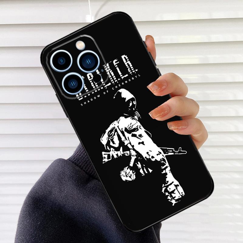 Stalker Clear Sky Game Case For iPhone 16 15 13 14 Pro Max 12 Mini 11 14 Pro Max X XS XR Plus Soft Cover Coque