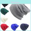 Stylish And Cozy Unisex Winter Beanie Hat With Rib-knit Construction