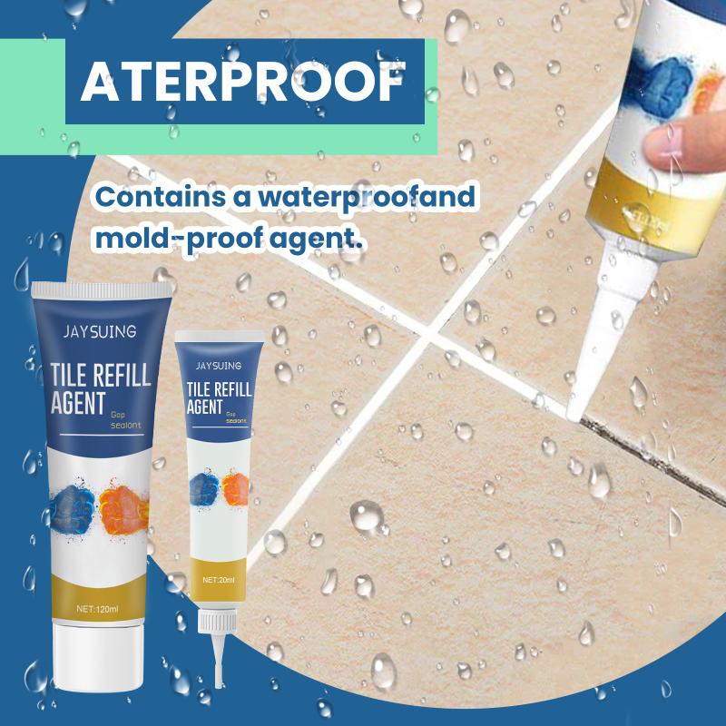 

Tile Grout Sealer Waterproof Joint Filler for Kitchen Bathroom Floors Walls Mold Resistant Sealant Easy Apply DIY Repair Kit20ml one size