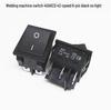 40A High-Power KCD4 Rocker Switch for Welding Machine with Light, Ship-Shaped, Four-Pin, Red/Green