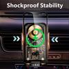 66W Magnetic Car Wireless Charger Mount Vent Fast Charging Phone Holder Auto Sensing Clamp Stand for iPhone Samsung Android GPS