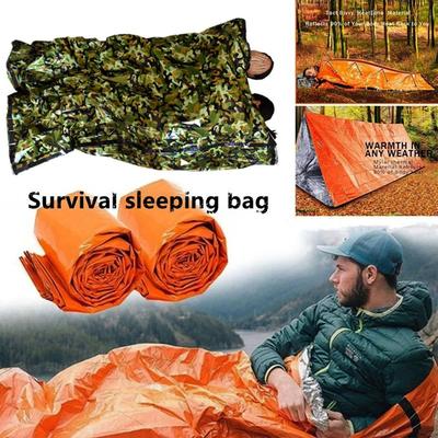 Utomhus Bivvy Sovsäckar Överlevnad Sovsäck Nödsituation Sovsäck Överlevnad Filtpåsar