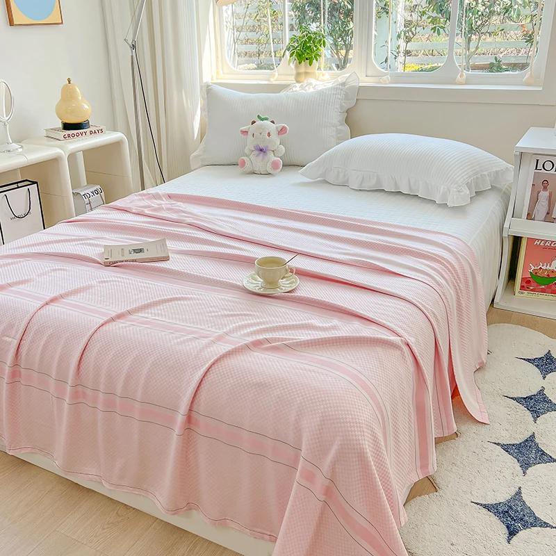 New Grade A 100% Bamboo Cooling Blanket Skin-friendly Breathable Summer Duvet Pure Natural Plant Coolness Air Conditioning Quilt