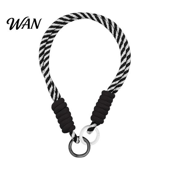 Braided Rope Accessory Pendant Short Wrist Strap with Hanging Ring Outdoor Activity Wear-Resistant Lightweight Lanyard Portable Water Bottles