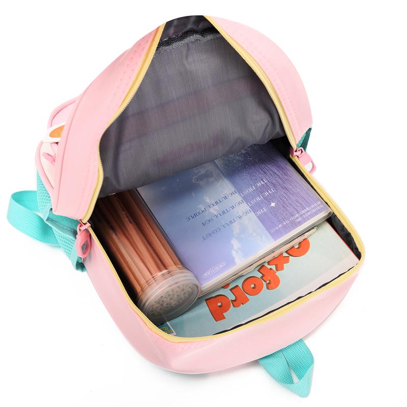 Children's Kindergarten Schoolbag Lightweight Backpack Large Capacity Cartoon Schoolbag 3-6 Years Old