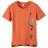 Camiseta de manga curta impressão t camisa feminina algodão coreano moda mulher roupas primavera outono topo casual camiseta femme