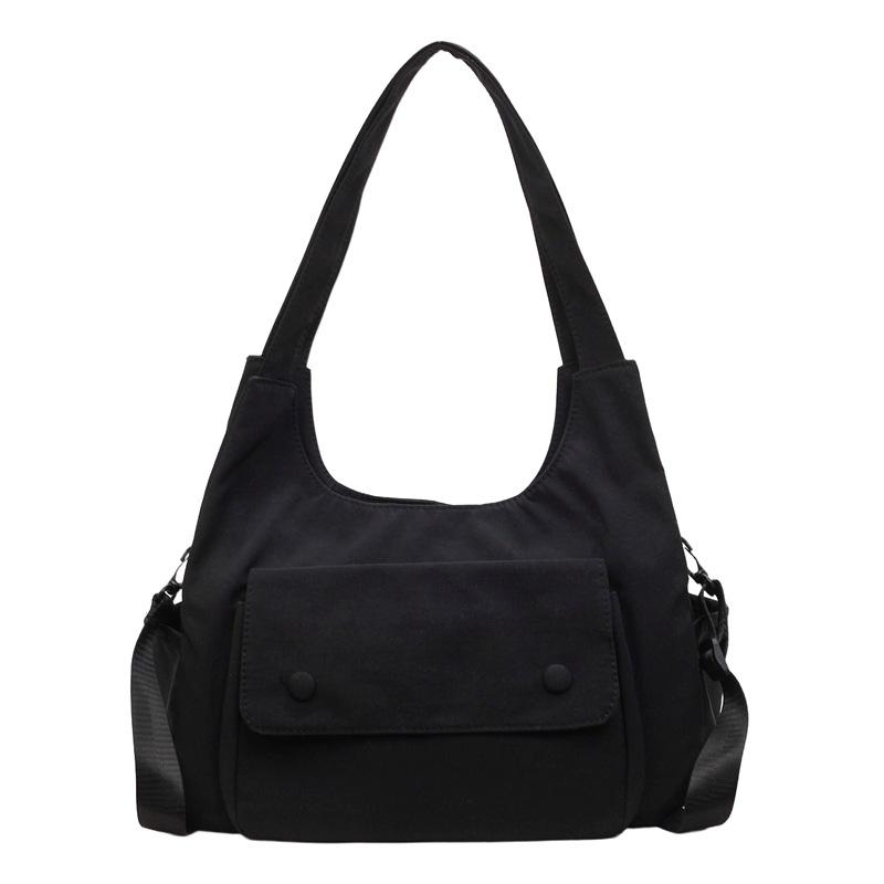 

Commuting Large Capacity Shoulder Tote Bag Women s Underarm Bag чорний