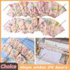 2Pcs Floral Scroll Frame Split Rail Cover Adjustable Embroidery Hoop Frames Cover Universal for Scroll Rods