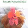 Medium Anti-Peck Chicken Glasses with Holes - Eye Masks for Chickens and Pheasants