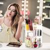 360 Degree Rotating Cosmetic Storage Organizer Skincare Stand Multilayered Acrylic Rack for Makeup and Beauty Tools