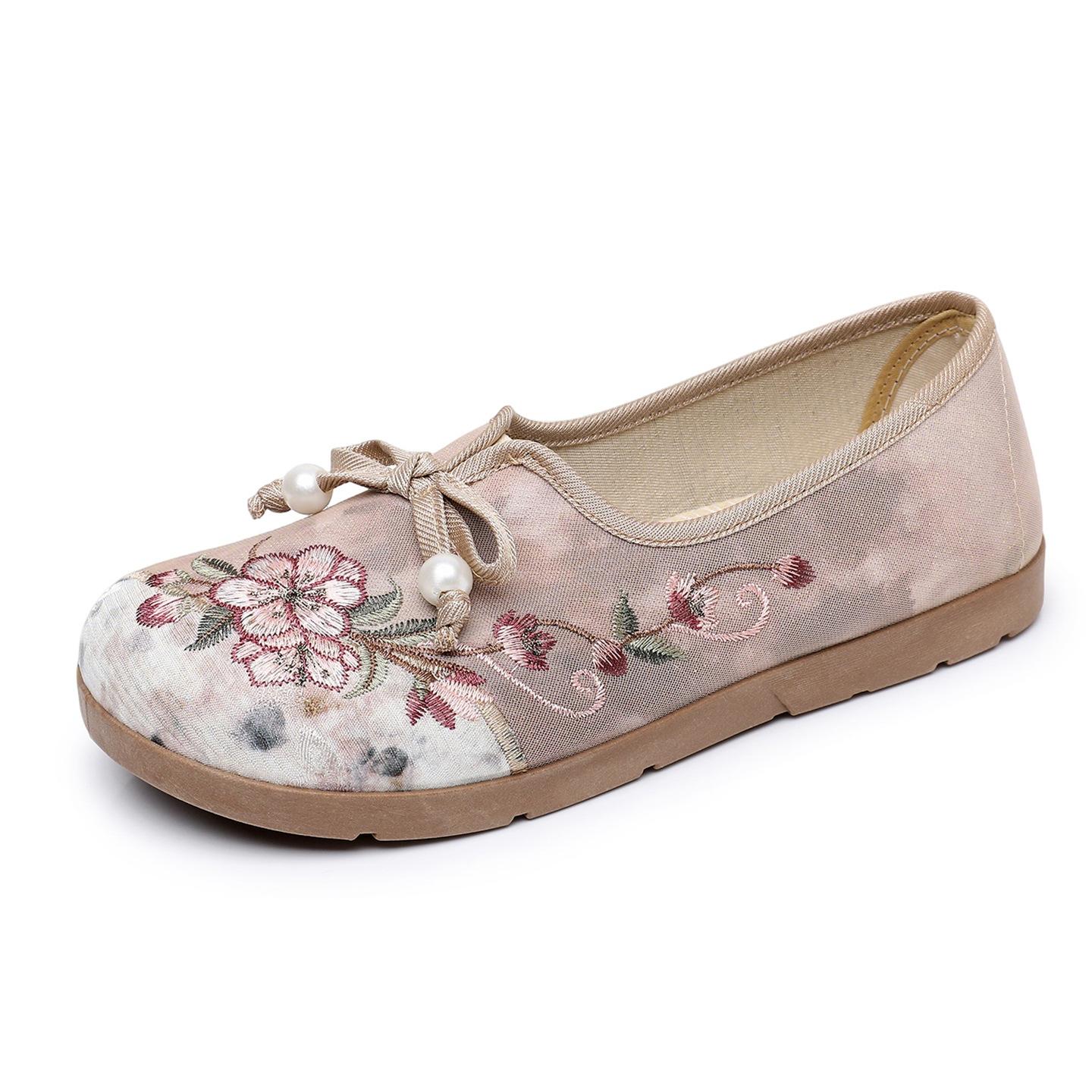 Women s new casual cloth shoes soft sole non-slip stirrups single shoes lightweight comfortable breathable not tired feet sneakers 35 коричневый 1570₽