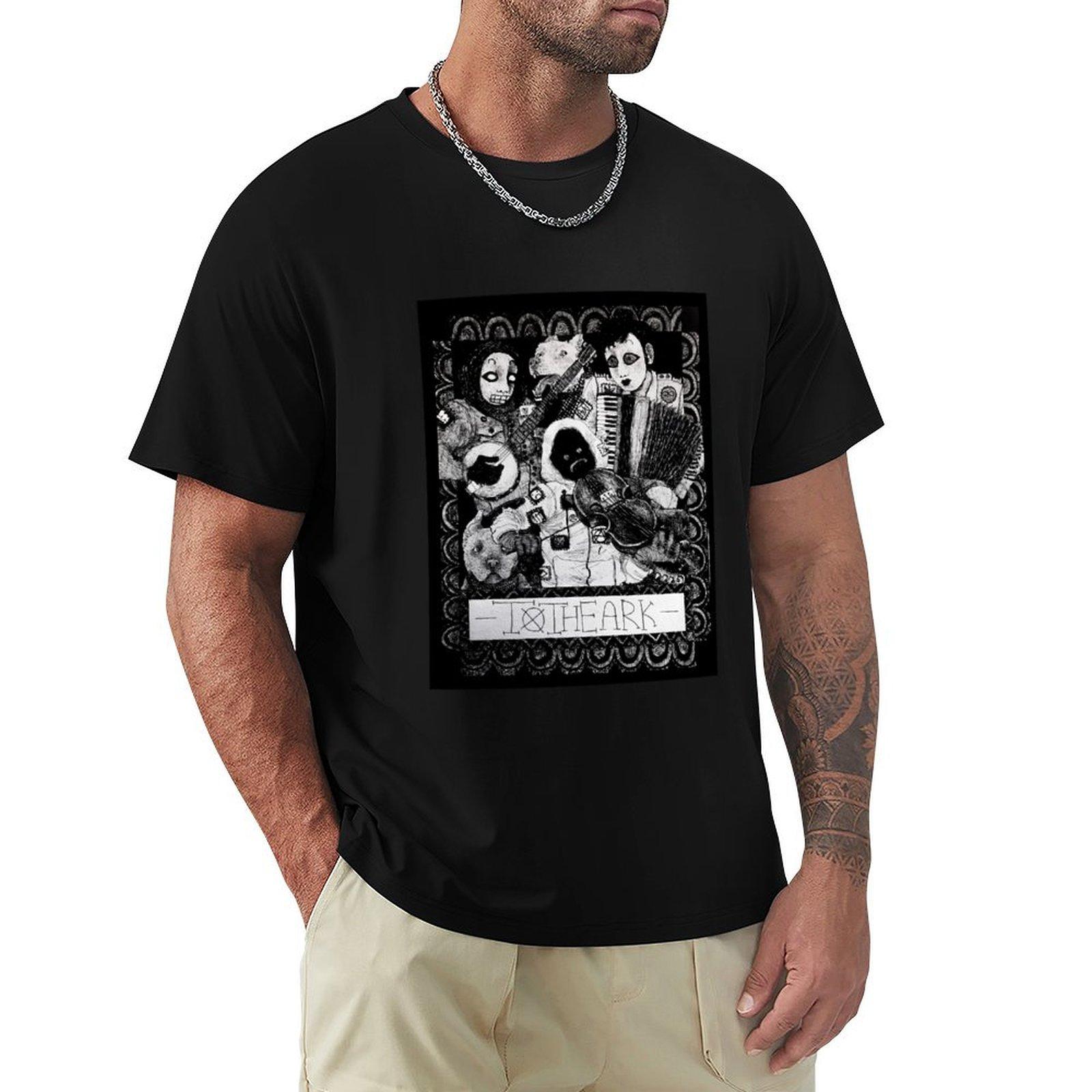 

totheark the folk punk band TShirt Aesthetic clothing valentines clothes workout shirts for men 4XL