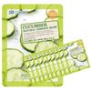Mild PRPXNTDK Ingredient Moisturizing and Soothing Care Cucumber Mask Pack (10 Sheets)