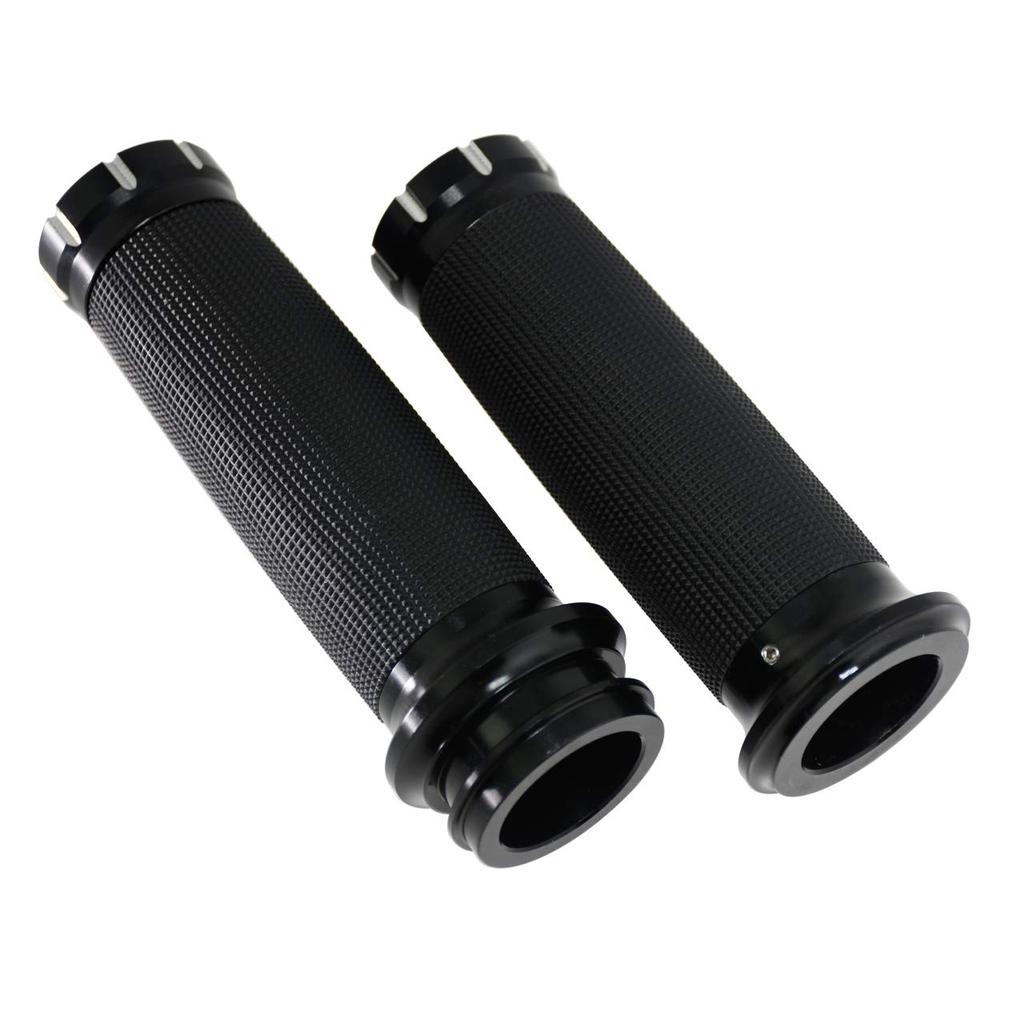 HDBUBALUS Motorcycle 25mm Electronic Throttle Handle Grips for Harley and Softail 1" Touring, Trike,
