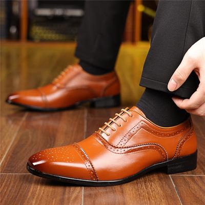 Scarpe Brogue Oxford Formale da Business Nuova Moda Punta Acuta da Uomo per Ritorno a Casa Matrimonio Festa Calzature Zapatos Hombre