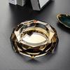 Customizable Drop-Resistant Crystal Cigar Ashtray for Living Room, Hotel, KTV