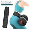 Leather Hip Thrust Weight-Bearing Fitness Belt for Dumbbell Training