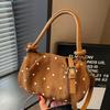 Modische lässige gepunktete Umhängetasche, Crossbody-Tasche, Handtasche