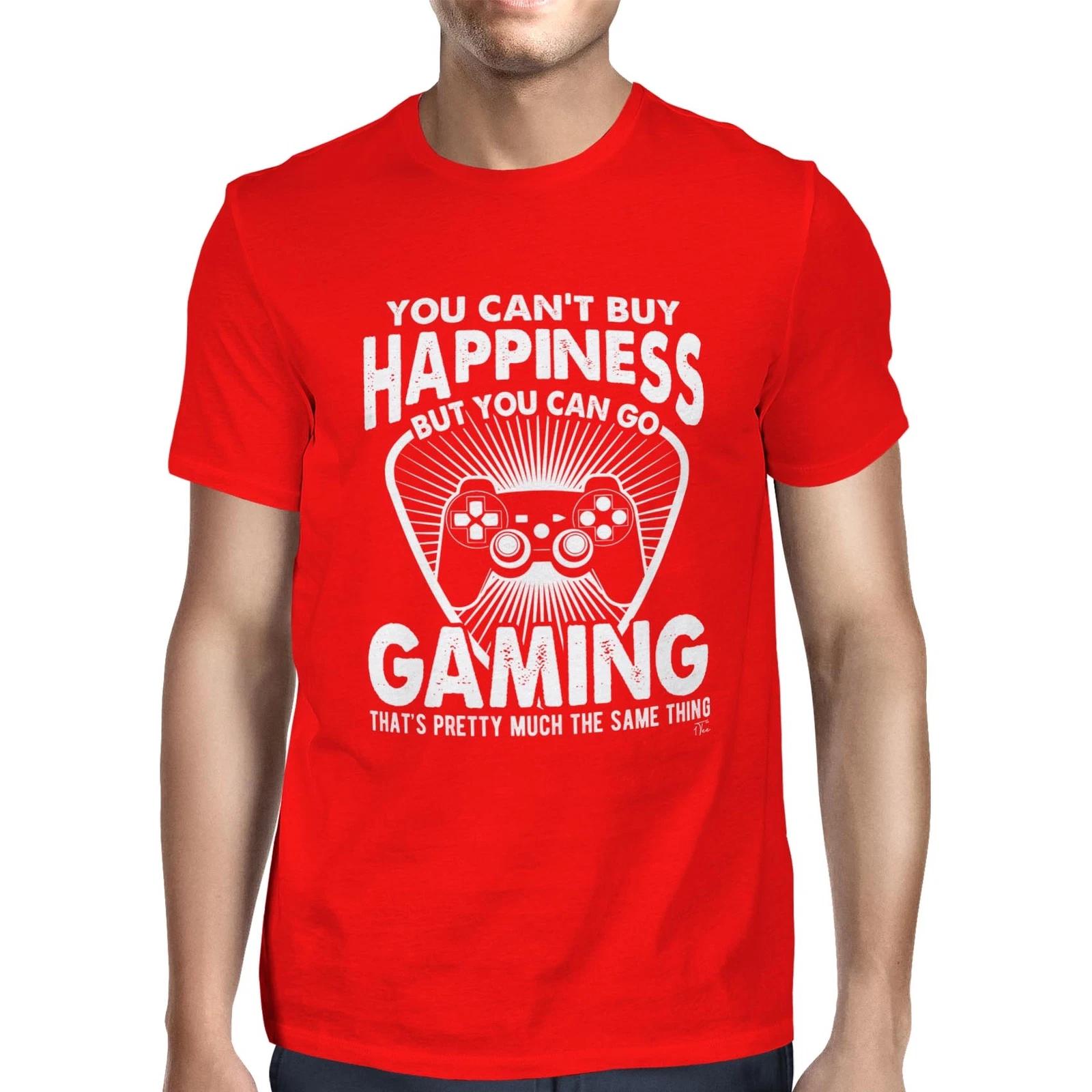 1Tee Mens You Can t Buy Happiness But You Can Go Gaming T-Shirt XXL