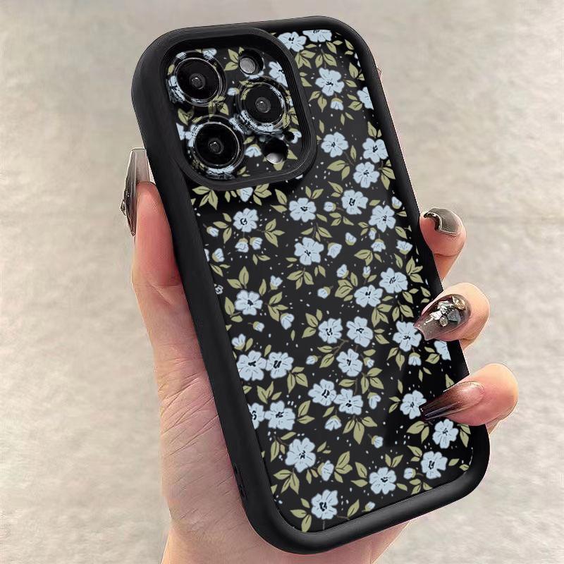 Ditsy Floral Pattern Phone Case For Xiaomi Redmi Note 14 13 12 Pro Plus 5G 12S 11S 11 10S 10 Redmi 13 12 14C 13C 12C Soft Cover