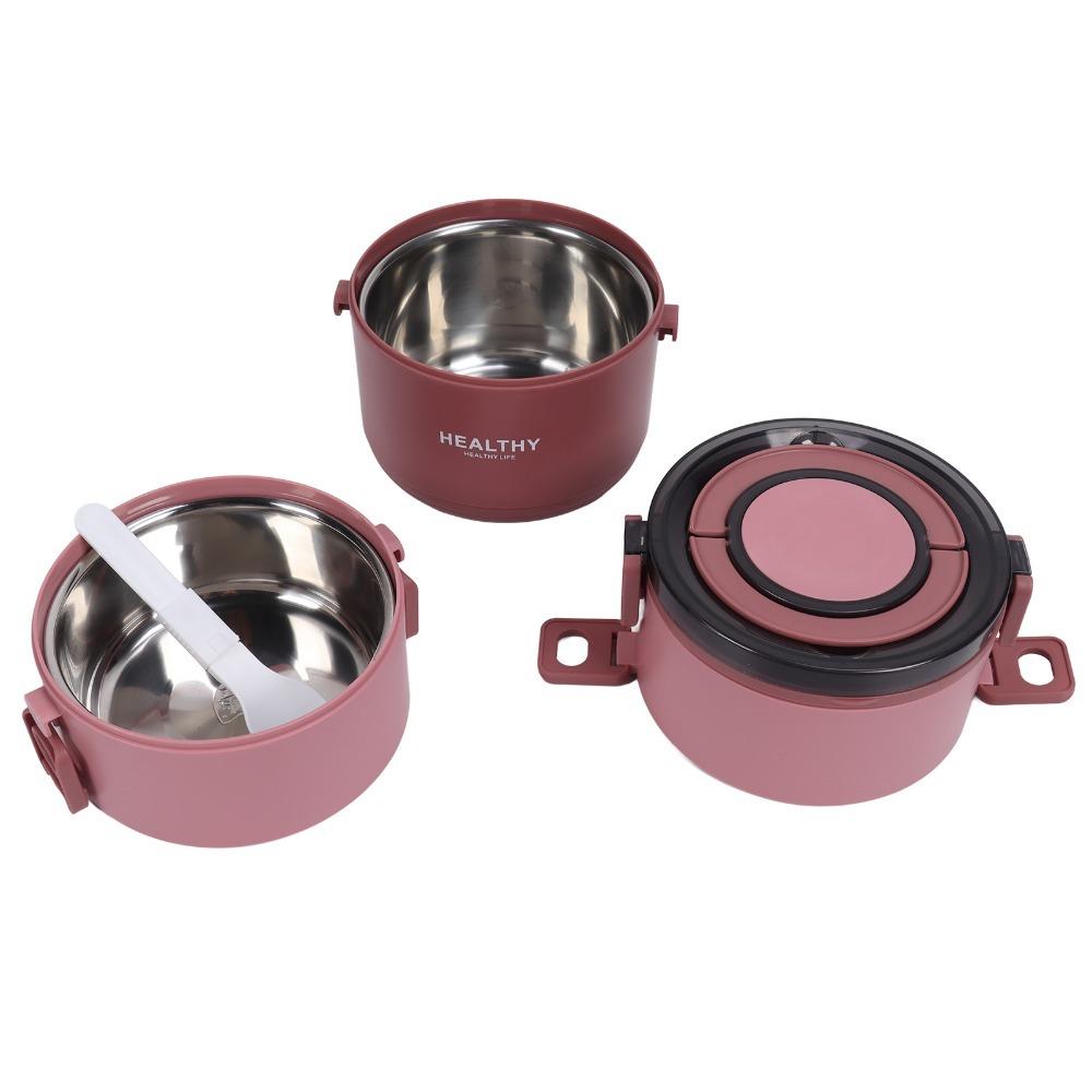 Three Layers Thermal Lunch Box 304 Stainless Steel Lunch Container Lunch Box Hot Food Storage
