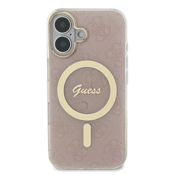 Guess Guhmp16Mh4Stp Iphone 16 Plus 6.7  Różowy/Pink Hardcase Iml 4G Magsafe