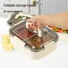 Shengjia 304 Stainless Steel Microwave Lunch Box with Carry Handle