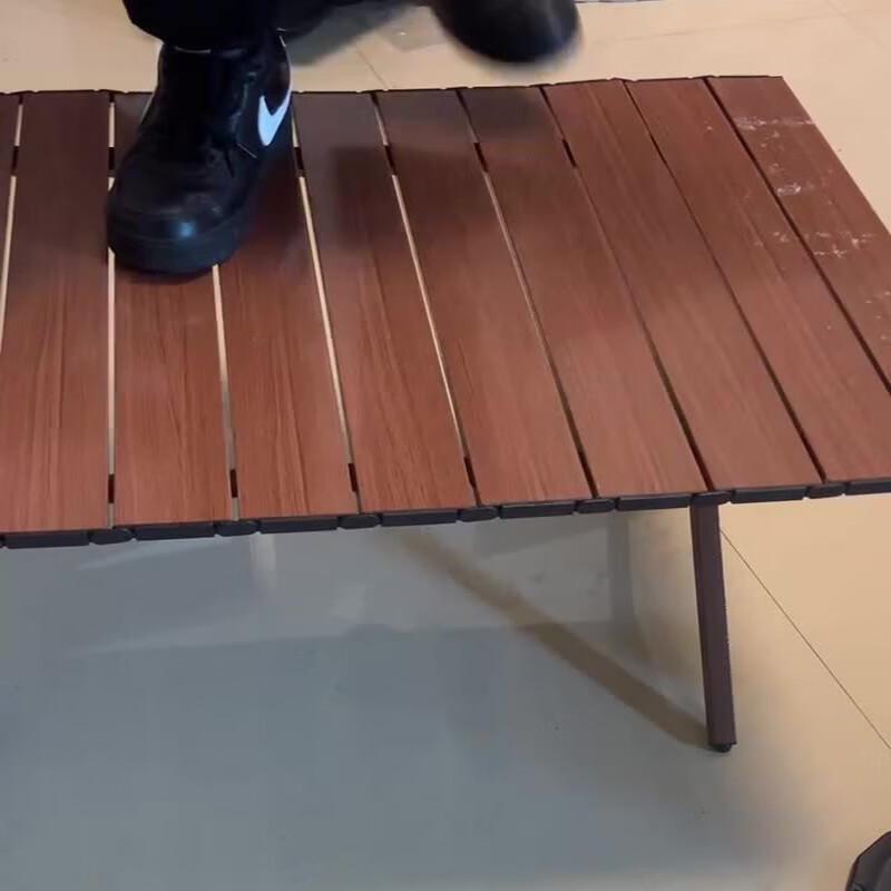 Glacier Age Carbon Steel Roll-up Camping Table & Kermit Chair Set