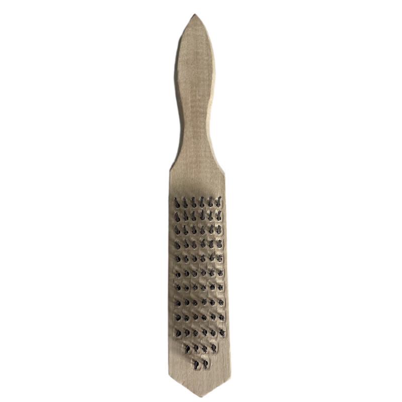 Wooden Handle Steel Wire Brush