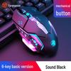 QPX V80 RGB Wired Gaming & Office Keyboard Mouse Combo