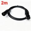 Color Coded Xlr Audio Cable Set Gold Plated Connectors Durable Jacket For Studio Recording Stage Live Dj Events Performances