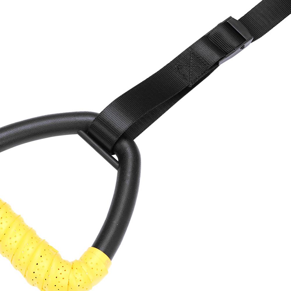 Gymnastic Rings with Adjustable Straps Pull Up Exercise Rings Non-Slip for Chlidren Adult Home Workouts Strength Training