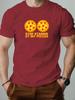 Mens cotton Tshirt STOP STARING AT MY PIZZAS summer round neck short sleeve graphic breathable fashion casual Tshirt