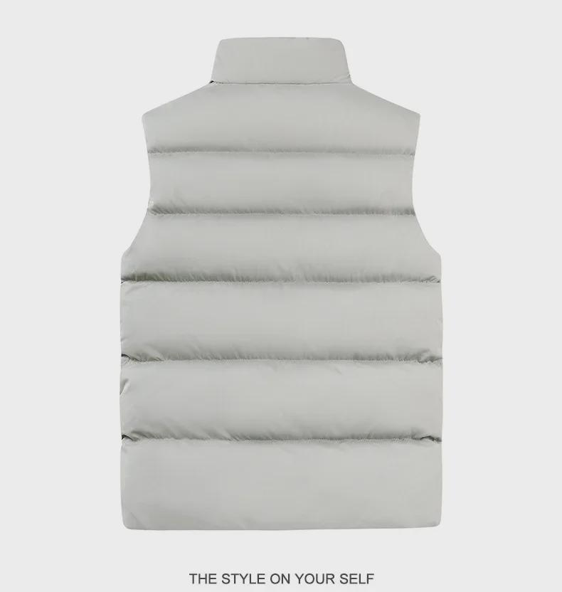 Unisex bavlněná zimní vesta s logem pro teambuildingové akce