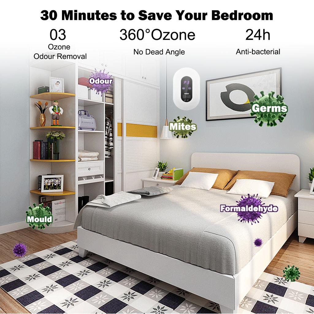 Air Steriliser Household Bedroom Pet Bathroom Deodoriser Oxygen Negative Ion Purifier Deodoriser