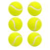 Set of 6 Classic Yellow Tennis Balls – Balls for Training, Leisure and Outdoor Games